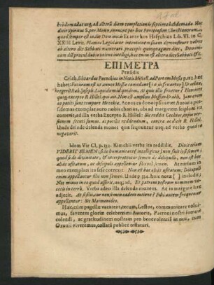 Epimetra.