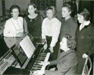 Gesangsunterricht im Klubhaus der Torgauer Musikschule