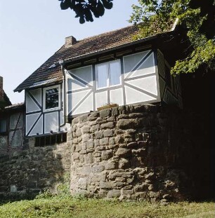 Heiligenstadt. Haus Gottesleben. rückwärtige Ansicht mit Turmstumpf