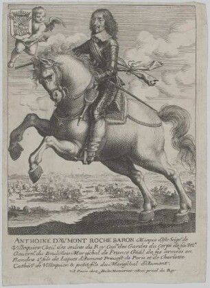Bildnis des Anthoine d'Avmont Roche Baron
