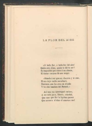 La flor del aire