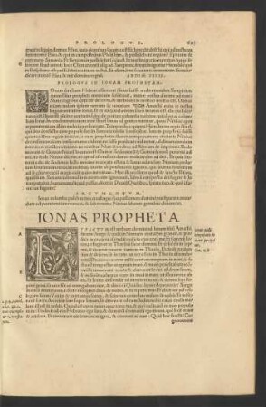 Ionas Propheta.