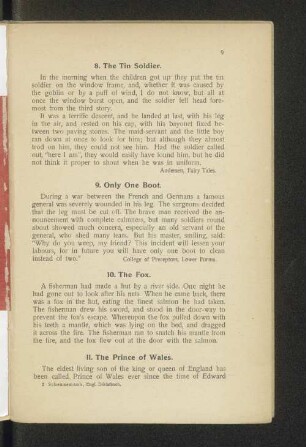 8. The Tin Soldier.
