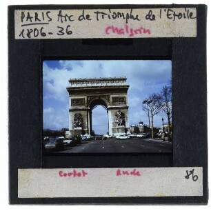 Paris, Arc de Triomphe de l’Étoile