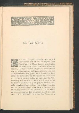 El gaucho
