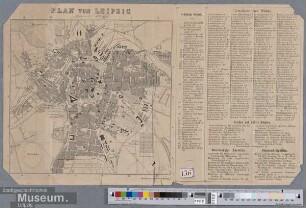 Plan von Leipzig