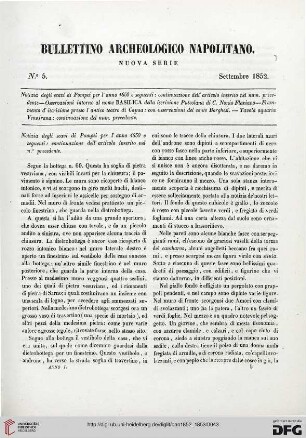 Nr. 5 (Settembre 1852)