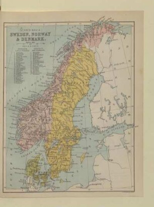 SWEDEN, NORWAY & DENEMARK