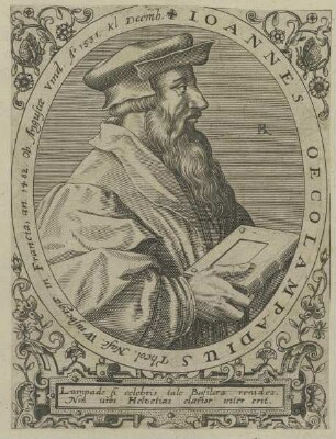 Bildnis des Ioannes Oecolampadius