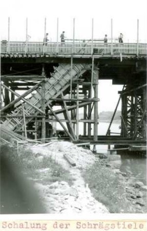 Spannbeton-Rahmenbrücke, 1957
