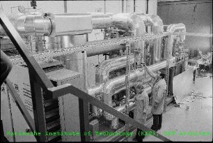 Versuchsanlage REDUKTION zur Entfernung von Stickoxiden und Sauerstoff am Institut für Heiße Chemie (IHCh)
