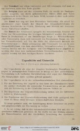 Neue Folge 3: Urgeschichte und Unterricht