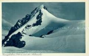 Ansicht des verschneiten Großglockner