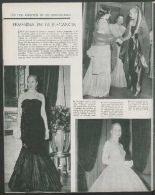 Femenina en la elegancia
