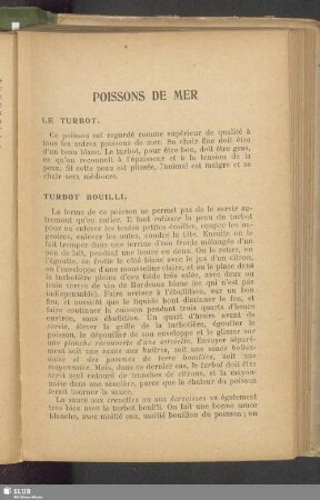 Poissons de mer
