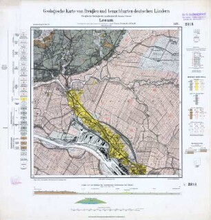 [2818] Lesum, Geologische Karte von Preußen und benachbarten deutschen Ländern