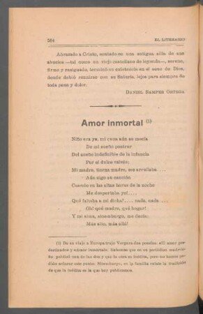 Amor inmortal
