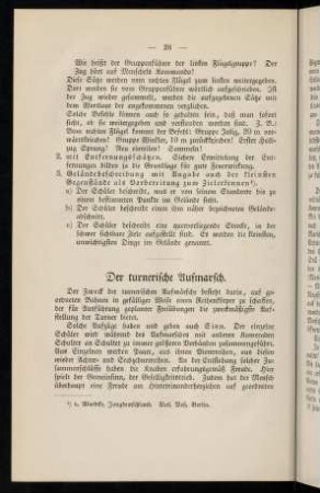 26-28, Der turnerische Aufmarsch