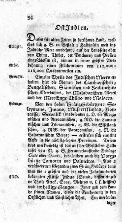 Ost Indien