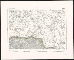 F,1: Raseiniai, Litauen, 1855 : F,1 : Rosienie / Entw. u. gez. v. F. Handtke,1855. Gest. v. C. Bischoff. - [1:200 000]. - Glogau : Flemming , 1855. - 1 Kt. : Stich. - Maßstabsangabe in graph. Form (geogr. Meile)