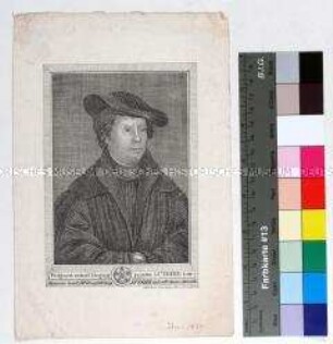 Porträt des evangelischen Theologen und Reformators Martin Luther