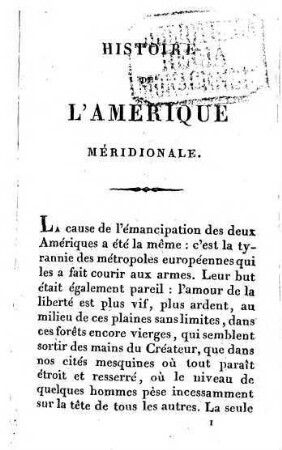 Histoire de l'Amérique méridionale : Républiques du Nouveau-monde