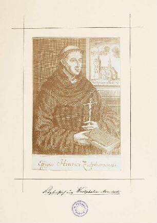 Bildnis von Heinrich von Zütphen (1489-1524)