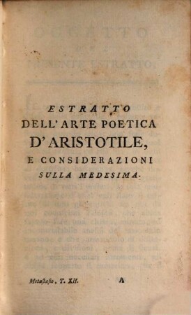 Opere del Abate Pietro Metastasio, 12