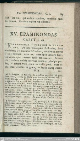 XV. Epaminondas