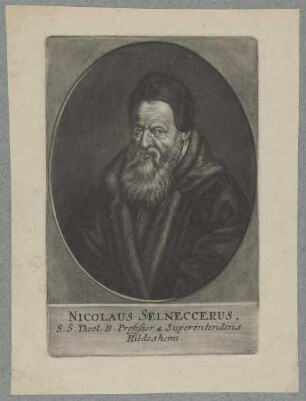 Bildnis des Nicolaus Selneccerus