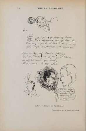XXV. Dessin de Baudelaire