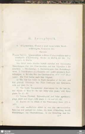 41. Astrophysik