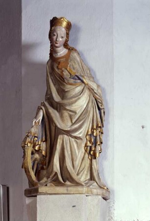 Statue "Heilige Katharina", Iglau, Tschechische Republik