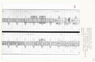 Rehabilitationszentrum, Berlin-Charlottenburg (Diplomarbeit bei Peter Poelzig): Grundrisse 1:200