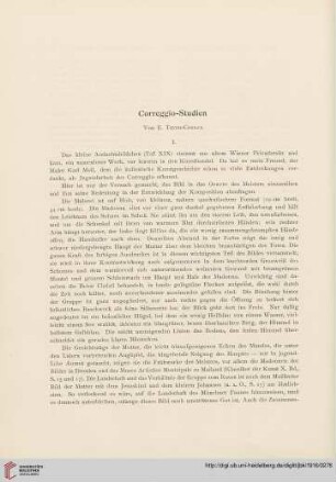 10: Correggio-Studien
