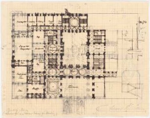 Rathaus, Hamburg (?): Grundriss