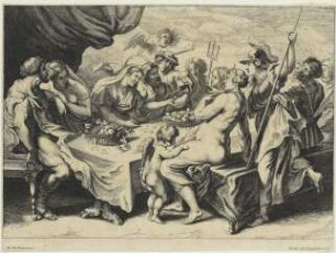 Die Hochzeit von Peleus und Thetis