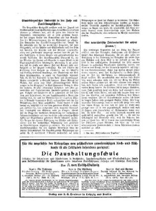 Eine vaterländische Friedensarbeit für unsere Frauen