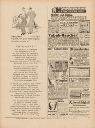 "Anhänglichkeit"