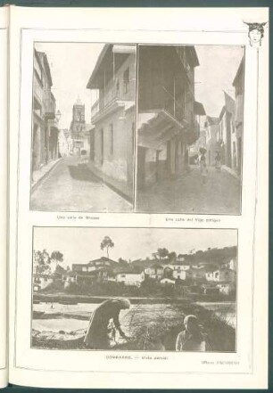[Vista de] Una calle del Vigo antiguo