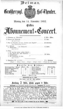 Abonnement=Concert