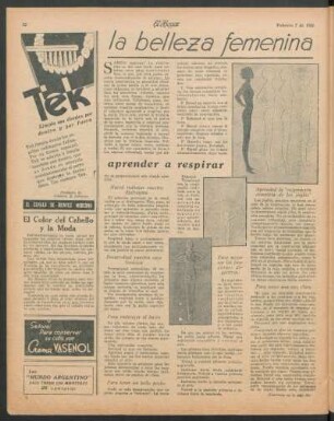 La belleza femenina : Aprender a respirar