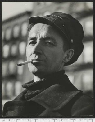 Porträtaufnahme Woody Guthrie