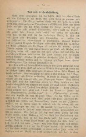Tod und Leichenbestattung