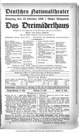 Das Dreimäderlhaus