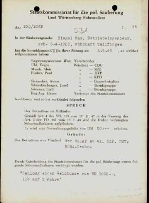 Riegel, Max