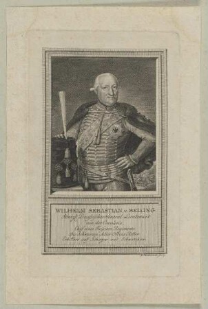 Bildnis des Wilhelm Sebastian von Belling
