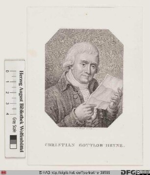 Bildnis Christian Gottlob Heyne