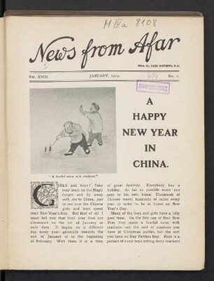 January, 1912. No. 1