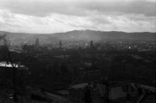 Stuttgart: Blick vom Eugensplatz auf die Stadt